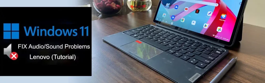 Lenovo Laptop No Sound